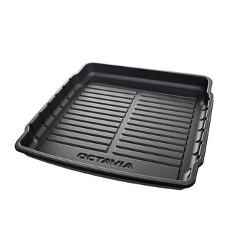 Tava portbagaj, Skoda Octavia 3 Sedan, cauciuc, negru Tava portbagaj, Skoda Octavia 3 Sedan, cauciuc, negru