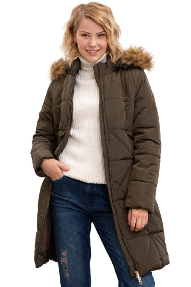 Geaca Dama, U.S. Polo Assn., G082GL0KS.000.829684, Kaki