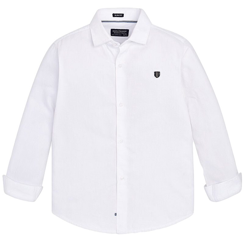 Camasa, Mayoral, baieti, blanco, 16 ani