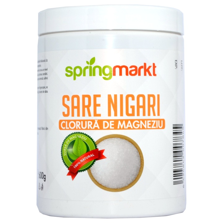 SPRINGMARKT, Sare Nigari (Clorura de Magneziu) 600g