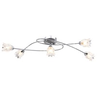 lustra cu abajururi in forma de floare vidaxl 5 becuri g9 sticla 82 x 34 x 16 cm transparent imagen 14_0_
0