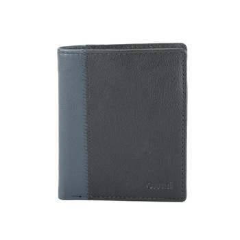 Portofel barbati, Gaudi, Model Luis V9AI-67884, Compartimente pentru carduri, Piele naturala, Negru cu albastru Portofel barbati, Gaudi, Model Luis V9AI-67884, Compartimente pentru carduri, Piele naturala, Negru cu albastru