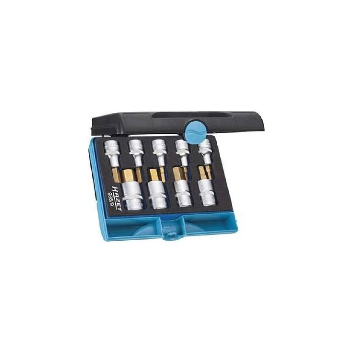 Hazet dugókulcs imbusz készlet TiN-bevonat 1/2'' 5-19mm 9 részes