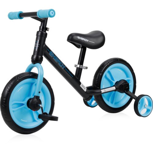 Bicicleta Lorelli 2 in 1 Energy, Black & Blue