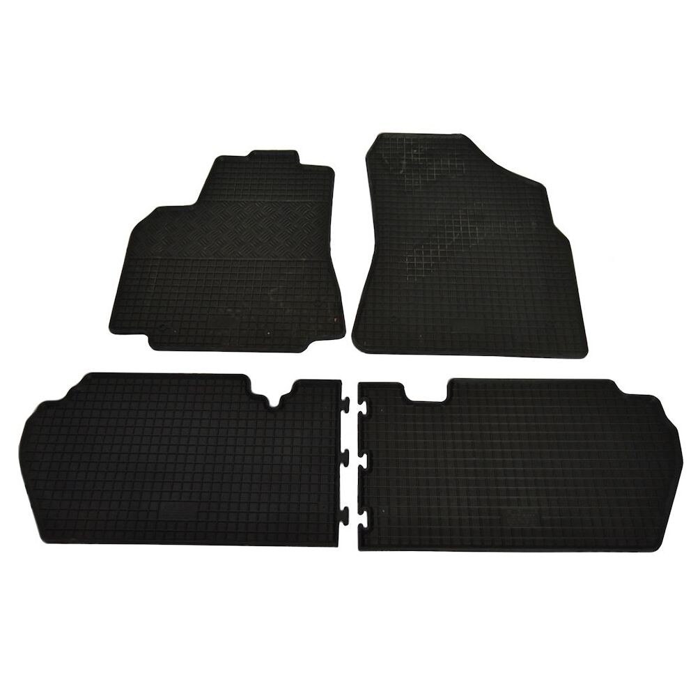 Set covorase auto BestAutoVest din cauciuc Peugeot Partner 5 locuri 2008-