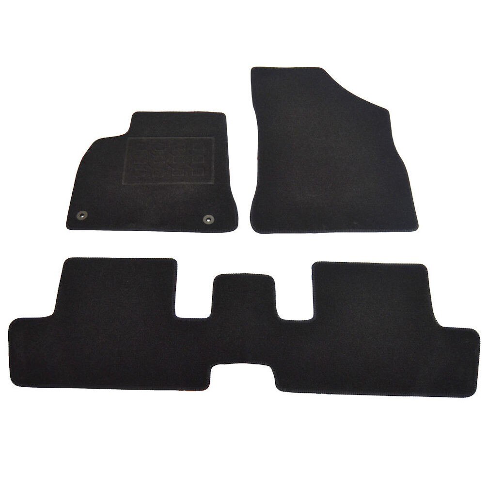 Covorase mocheta BestAutoVest Peugeot 3008 5/2009- presuri culoare Negru 3 buc.