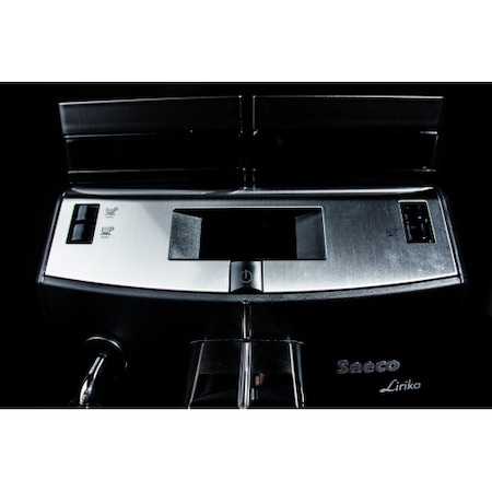 Espressor automat Saeco Lirika Blk, 1850W, 15 bar, 4 bauturi, rasnita ceramica, Negru