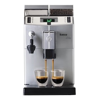 Espressor automat Saeco Lirika Plus, 1850W, 15 bar, rasnita ceramica, Argintiu