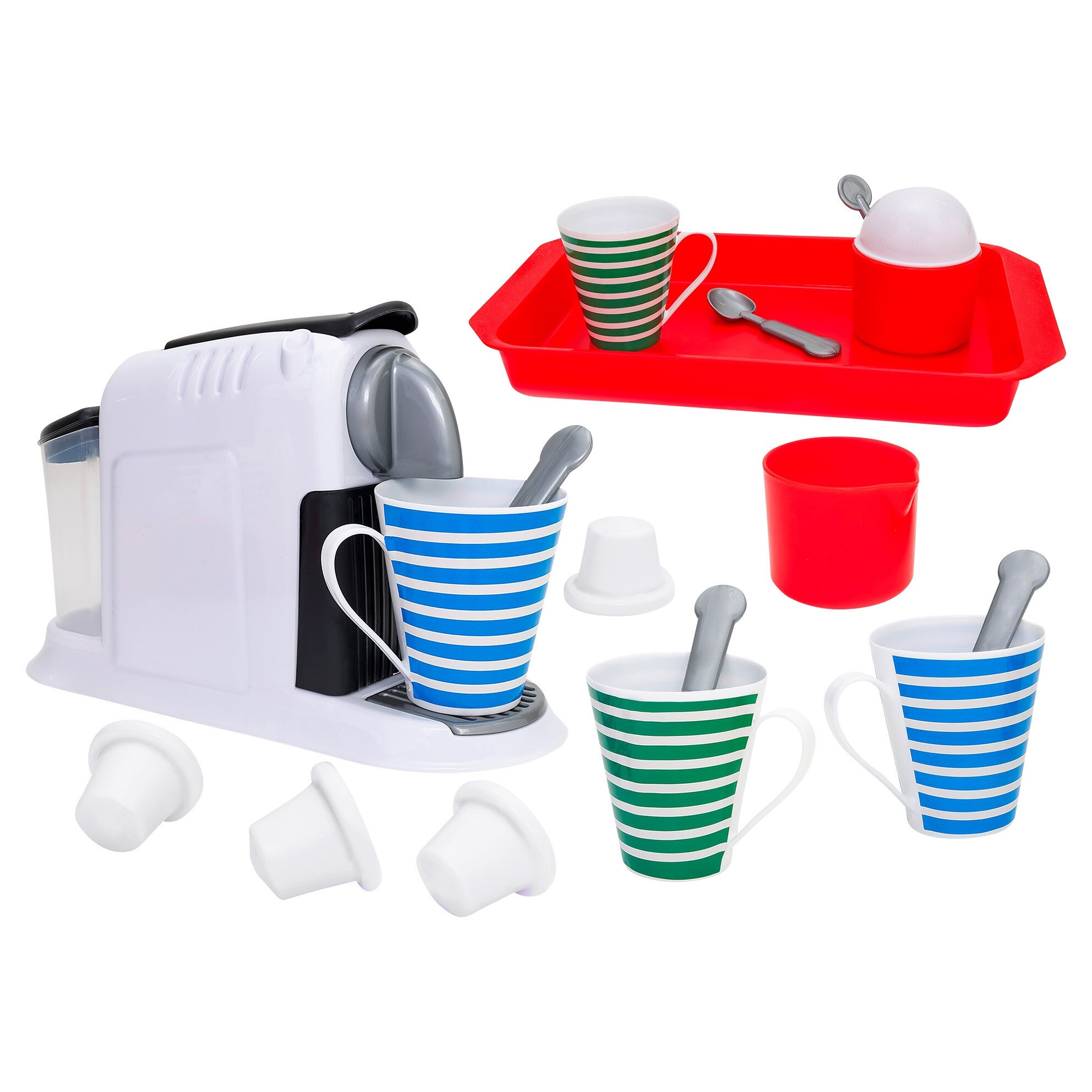 Set espressor cu capsule Globo si accesorii
