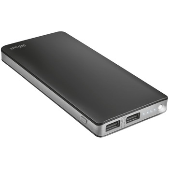 Acumulator extern Trust Primo Thin, 10000 mAh, Black Acumulator extern Trust Primo Thin, 10000 mAh, Black