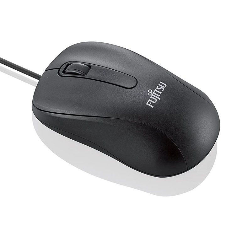 Мишка Fujitsu M530, черен, USB