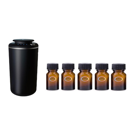 Aparat de odorizare profesional Aroma Car Diffuser, Good Scent, cu acumulator intern si 5 rezerve parfum incluse