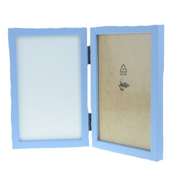 Set rama foto si amprenta 10 x 15 cm Mini Junior 568339, Albastru Set rama foto si amprenta 10 x 15 cm Mini Junior 568339, Albastru