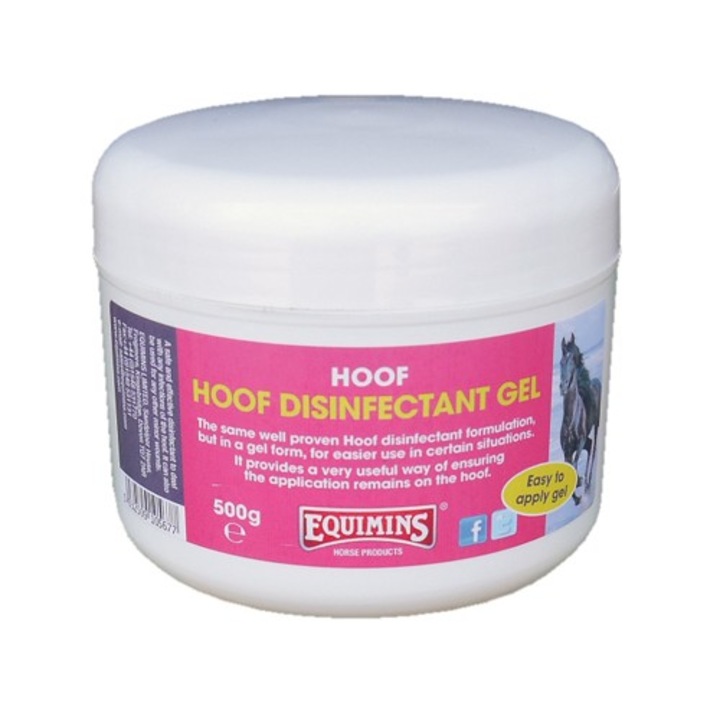 Gel de ingrijire a copitelor pentru cabaline, Equimins, 500 gr