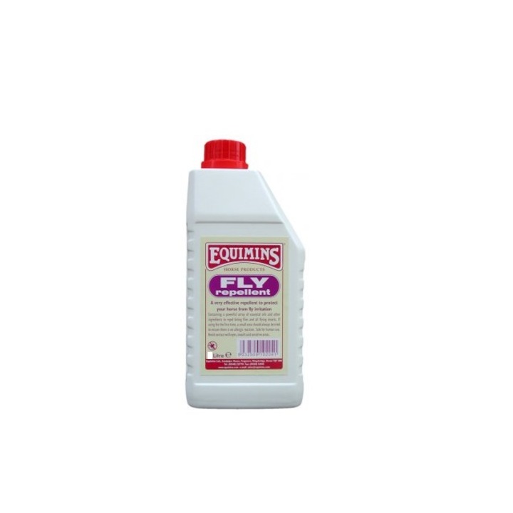 Spray natural insectifug din uleiuri esentiale pentru cabaline, Equimins, 5 l