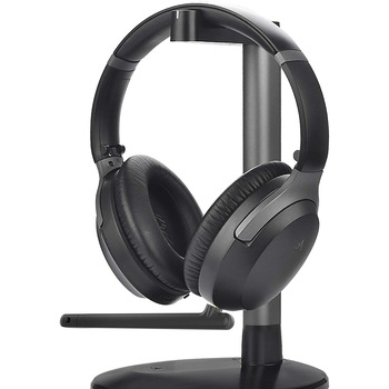 Casti Bluetooth 5.0 Active Noise Cancelling Avantree Aria Podio, aptX LL, aptX HD, microfon detasabil si suport pentru incarcare, Negru Casti Bluetooth 5.0 Active Noise Cancelling Avantree Aria Podio, aptX LL, aptX HD, microfon detasabil si suport pentru incarcare, Negru