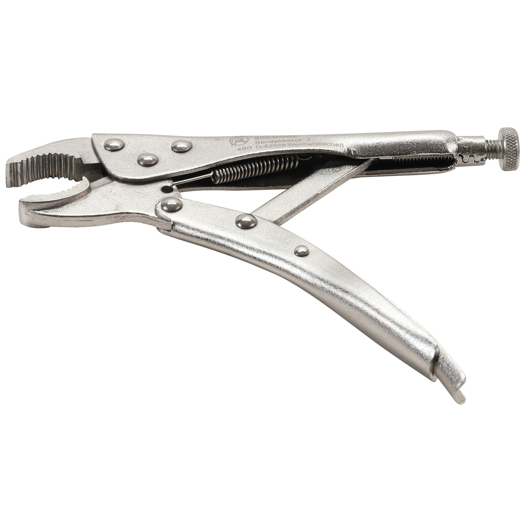 Cleste menghina autoblocant de sudura, pentru tinichigerie, 175 mm, BGS 489