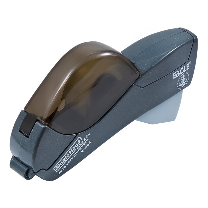 Dispenser ambalare EAGLE, TY5165AB, 19mmx33m/12mmx33m, 2 role incluse, negru