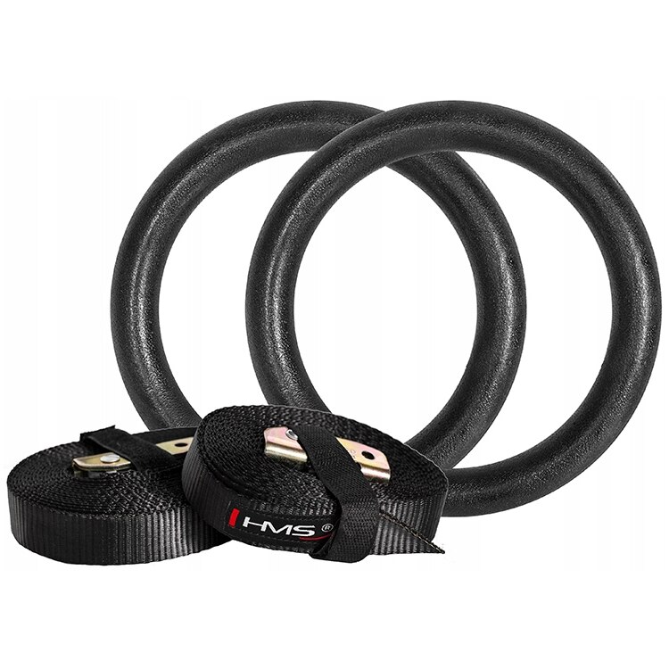 Cercuri pentru exercitii Crossfit, TX05, Negru