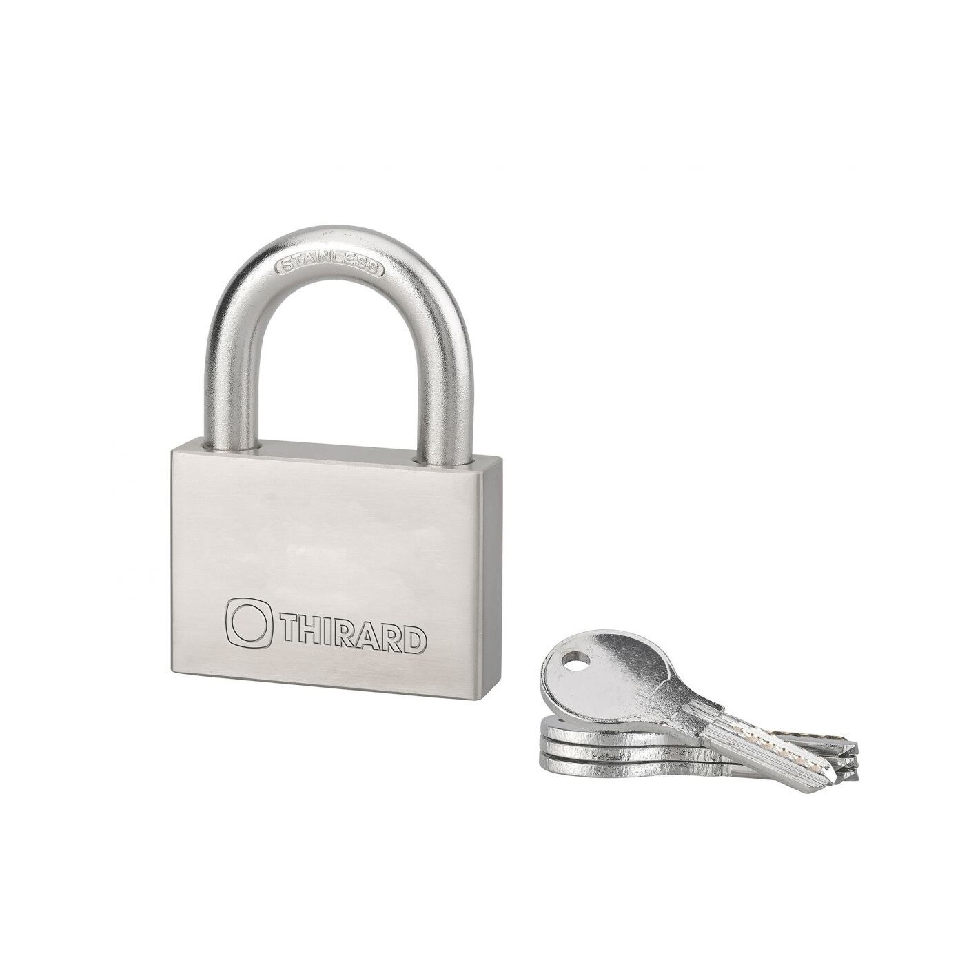 Lacat de exterior, cu cheie, RINOX, 70 mm