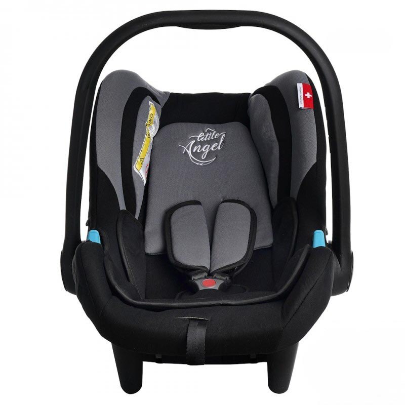 Scaun auto Felis, Capotina detasabila, 0 - 13 kg, 0 + luni, Negru/Gri