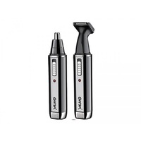 trimmer electric gemei gm 3120 2 capete interschimbabile autonomie acumulator 60 minute lame otel inoxidabil negru imagen 55_0_
0
