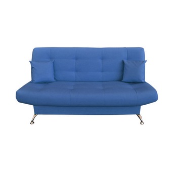 Canapea Olivia Albastru Royal, SN 218, extensibila, 3 locuri, lada de depozitare, dimensiune 190x91 cm Canapea Olivia Albastru Royal, SN 218, extensibila, 3 locuri, lada de depozitare, dimensiune 190x91 cm