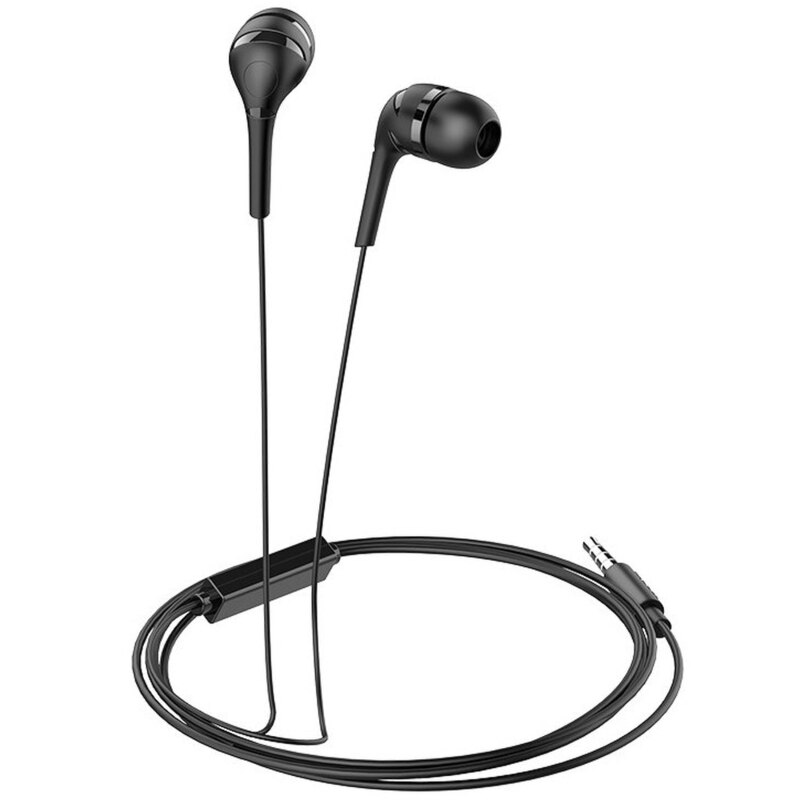 Casti In-Ear Cu Microfon Hoco M40 - Negru