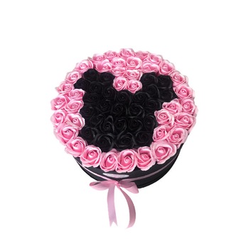 Aranjament Floral, Flori de Sapun, Cutie Rotunda 35cm, Nolita Aranjament Floral, Flori de Sapun, Cutie Rotunda 35cm, Nolita