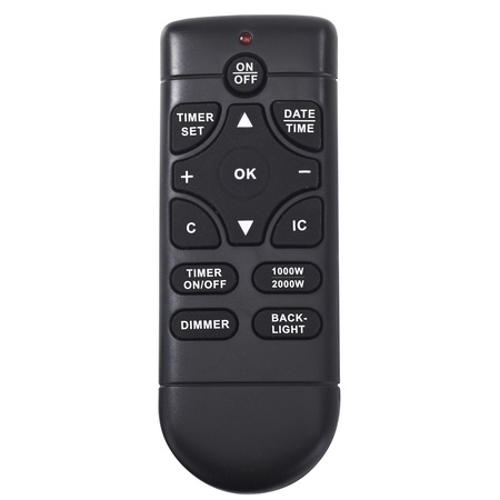 Semineu electric de perete Star-Light SEG-2420WM, 24 inch, Efect flacara, Display LED, Telecomanda, Termostat, 2 trepte de putere, Alb