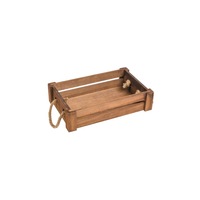 Ladita lemn pentru decorare si depozitare, 31 x 19.5 x 7.5 cm