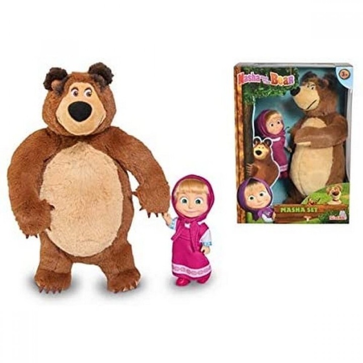 Плюшен мечо с Маша Simba Маша и мечока, 3+ години