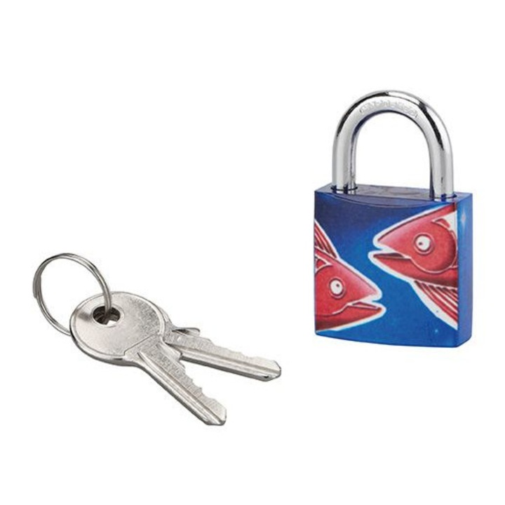Kulcsos lakat, Astrolock, 30 mm (halak)