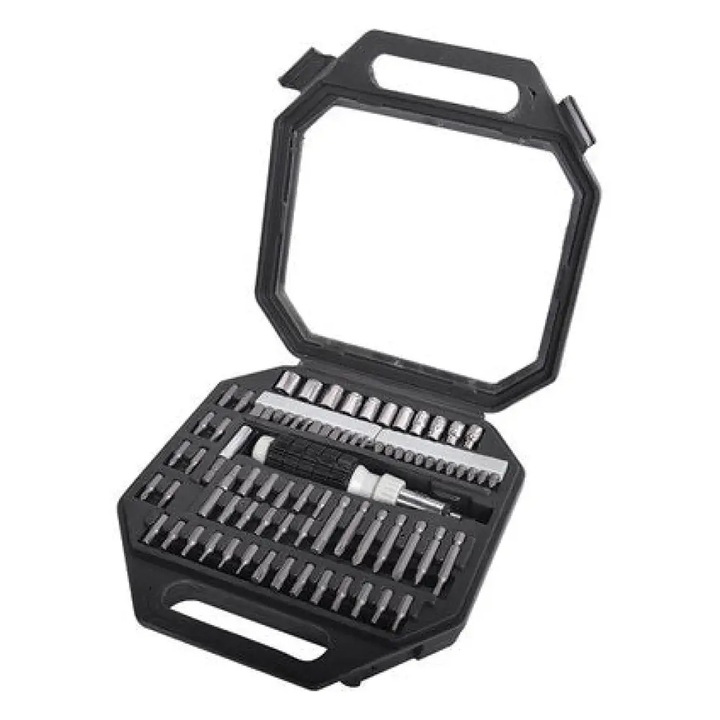 Set surubelnita biti/tubulare Basic, 1/4 inch, otel crom-vanadiu, 78 piese