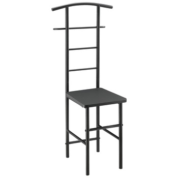 Organizator haine Anaheim DG, en.casa,107 x 44,5 x 45 cm, metal/MDF, negru/gri inchis Organizator haine Anaheim DG, en.casa,107 x 44,5 x 45 cm, metal/MDF, negru/gri inchis