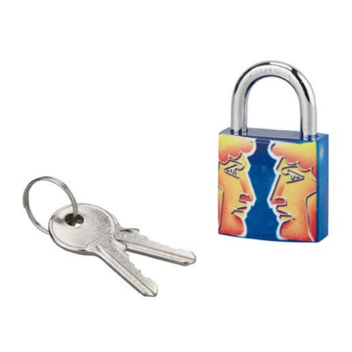 Kulcsos lakat, Astrolock, 30 mm (ikrek)