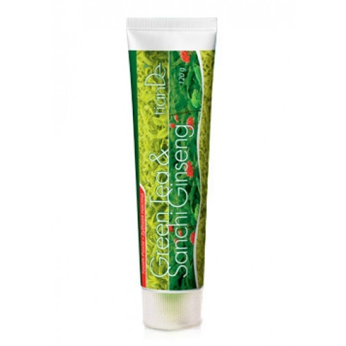 Pasta de dinti “Ceai verde+Sanchi ginseng”, TianDe, 120 g