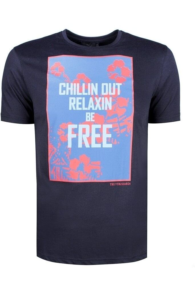 Tricou Barbati Trussardi T-Shirt 32T001621T004448U290, Albastru, M