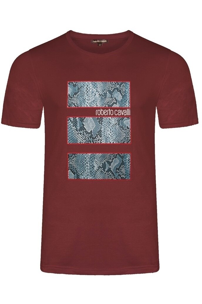 Tricou Barbati Roberto Cavalli T-Shirt, Violet, Violet