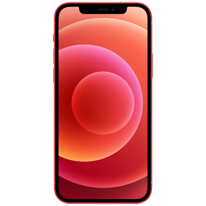 Apple iPhone 12 Mobiltelefon, Kártyafüggetlen, 128GB, 5G, Piros