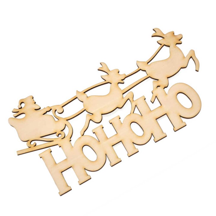 Figurina Mos Craciun, pentru usa, decoratiune de Craciun