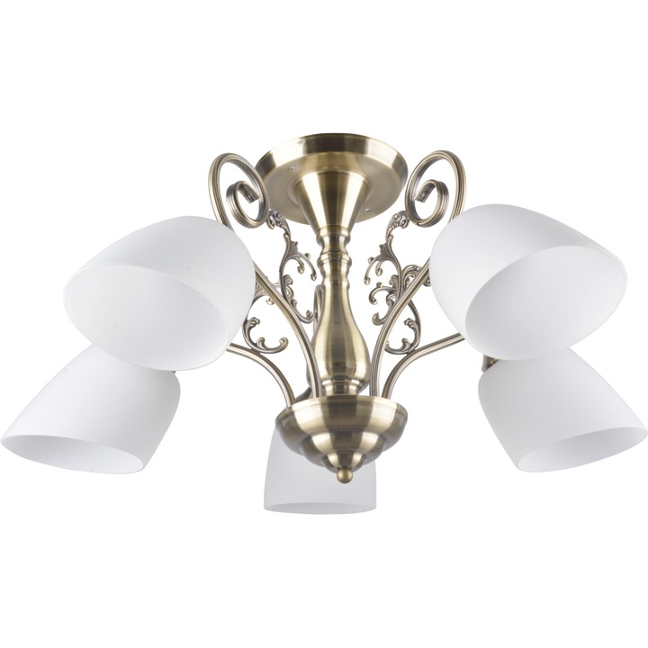 Полилей Klausen, ROBYN 5, бял, LY-3276, E27, 5 x 11W