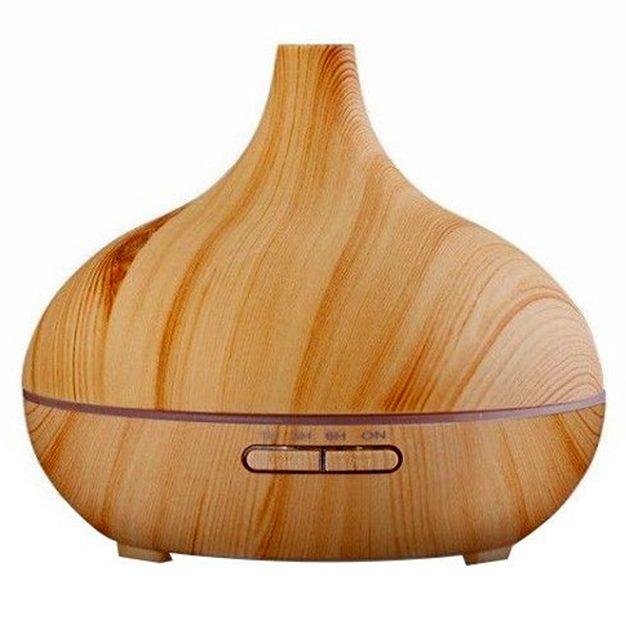 Aromatizator USB difuzor uleiuri esentiale aromaterapie 500 ml Smart Gadget Stejar Deschis