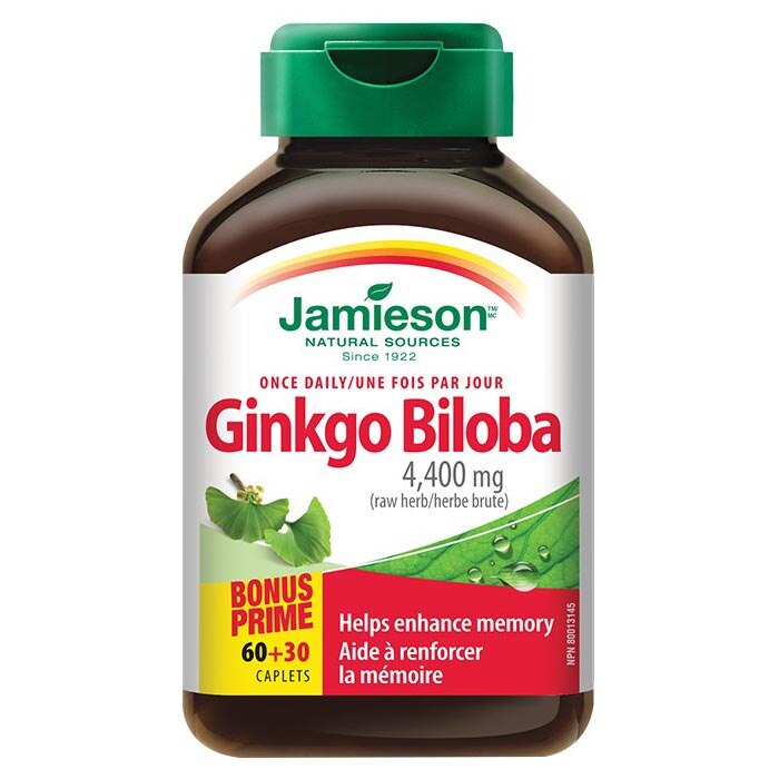 Suplimente alimentar Ginkgo Biloba 80mg, 90 capsule