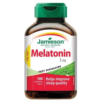 Suplimente alimentar Melatonina 3mg, 100 comprimate Suplimente alimentar Melatonina 3mg, 100 comprimate