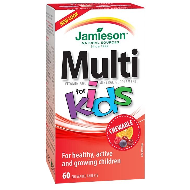 Suplimente alimentar Multi Kids Cu Fier, 60 tablete masticabile