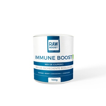 Immune Boost pudra ecologica 100g, Rawboost Immune Boost pudra ecologica 100g, Rawboost