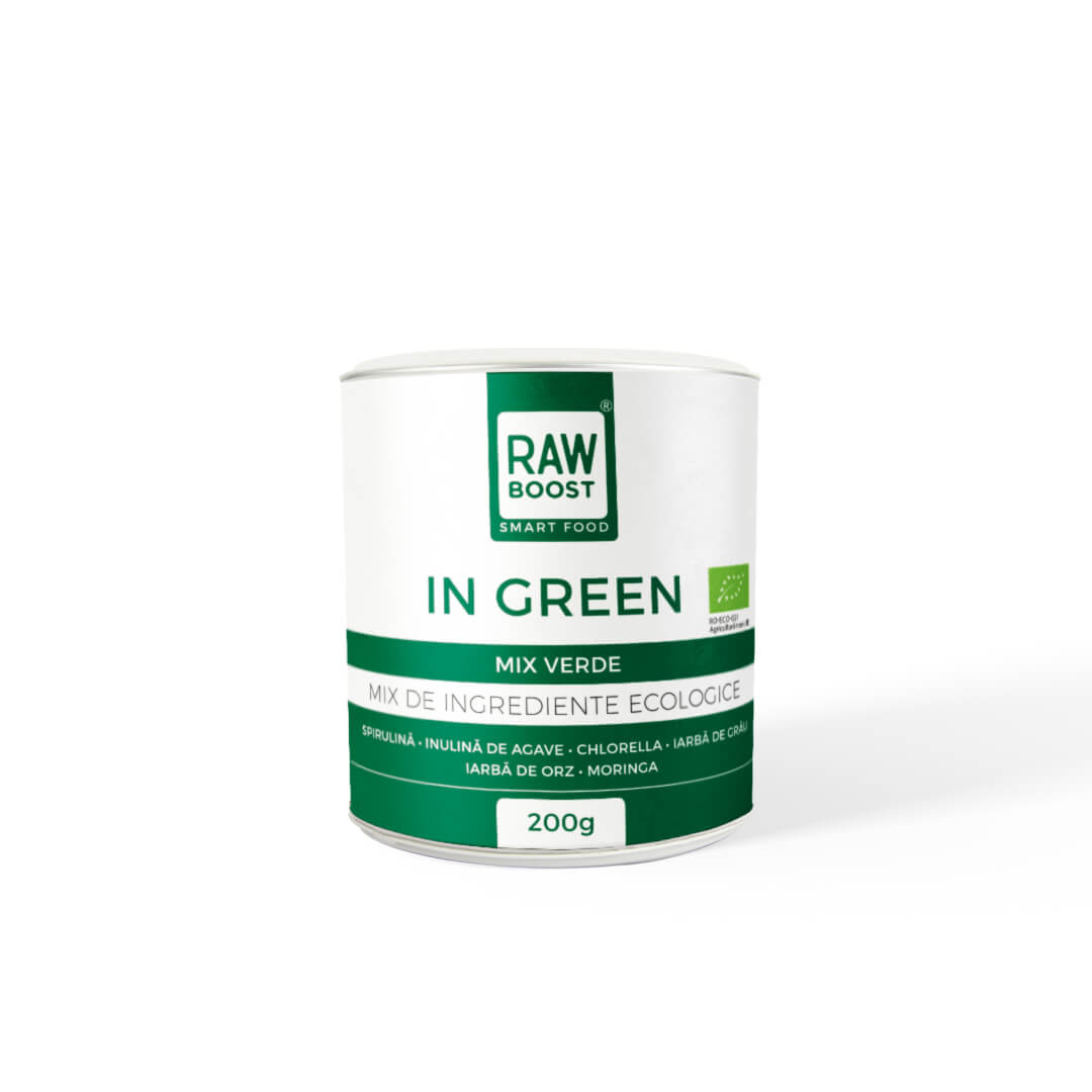 In Green (Mix Verde) pudra ecologica 200g, Rawboost
