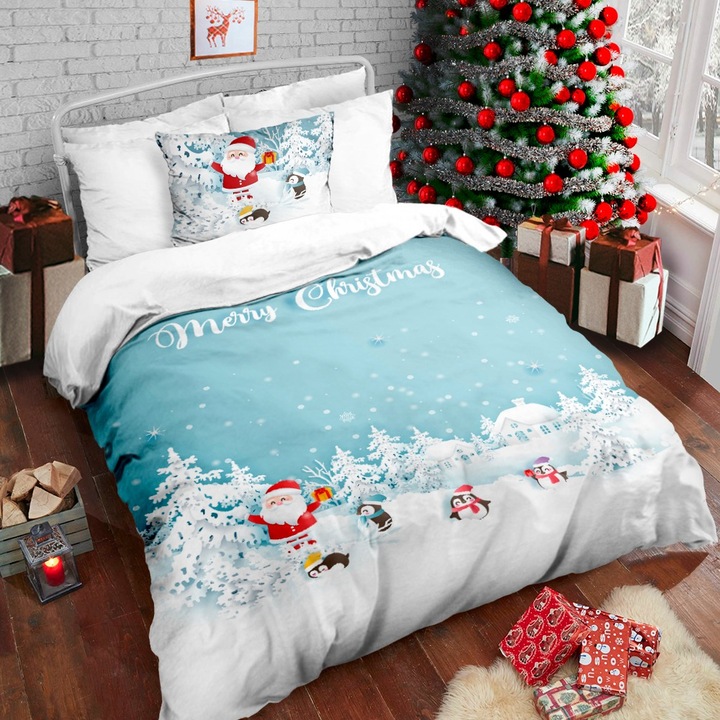 Ágyneműhuzat-garnitúra 1 fő részére 100% renforcé pamut , Club Cotton, Funky