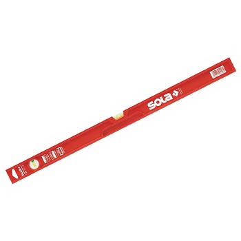 Nivela aluminiu forjat, antisoc, 2 bule, 80 cm, 0.5 mm/m, SOLA Austria, tip MR 80 Nivela aluminiu forjat, antisoc, 2 bule, 80 cm, 0.5 mm/m, SOLA Austria, tip MR 80